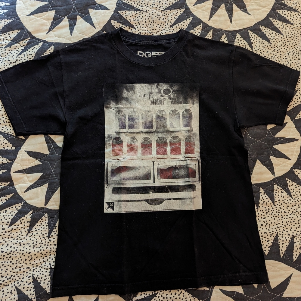 Black LRG Men's Tee Shirt w/ Graphic Print